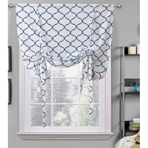 Charlton Home® Modern Accent Trellis Designed TieUp Room Darkening